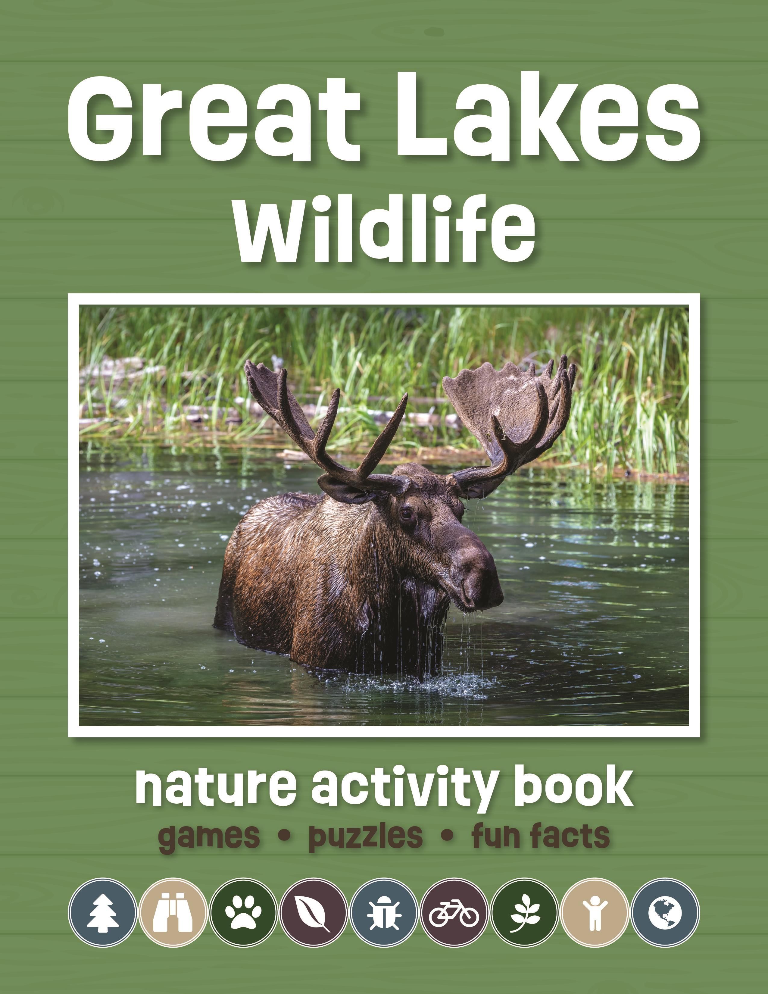 Great Lakes Wildlife Nature Activity Book By Waterford Press