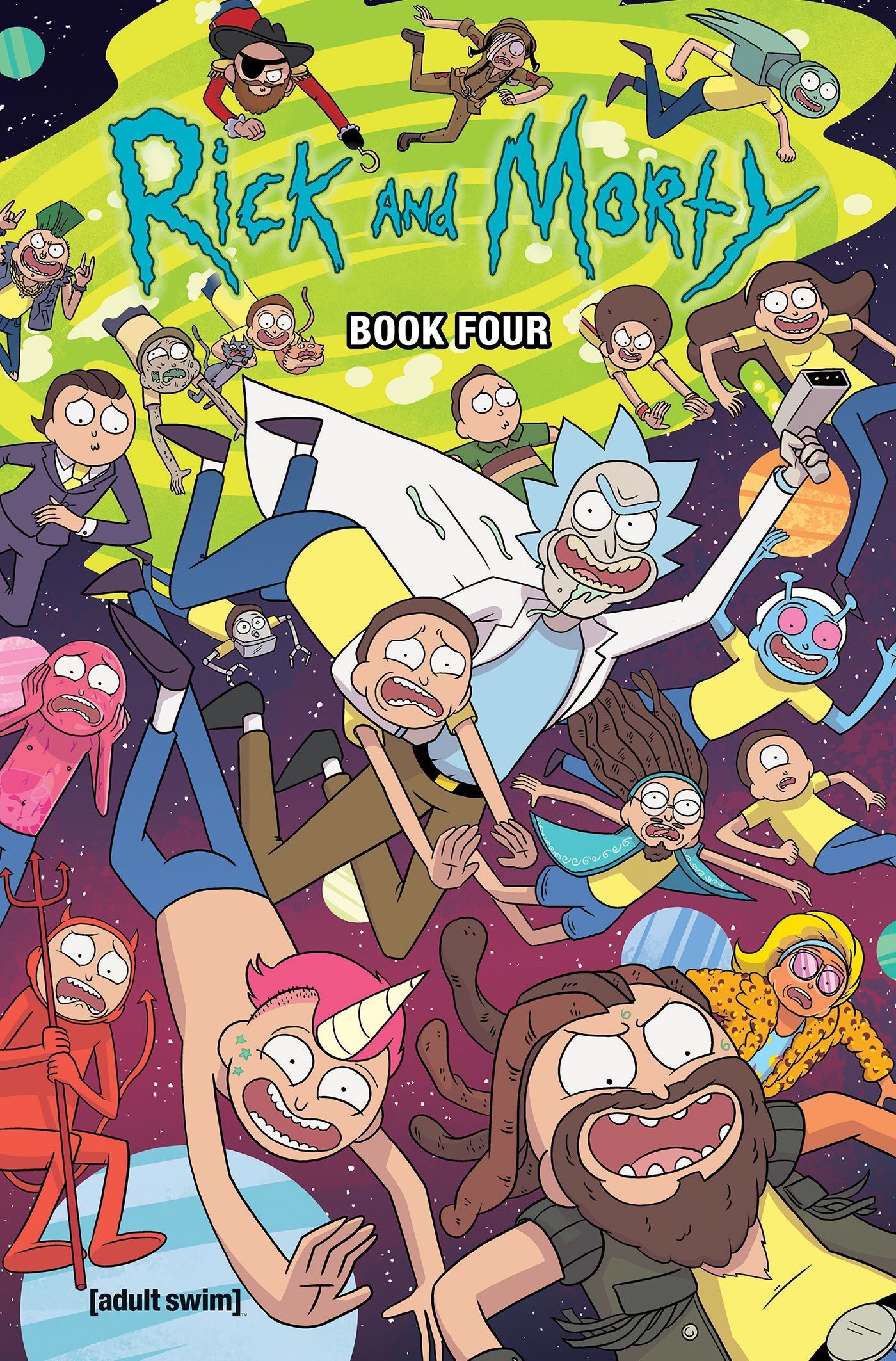 Rick and Morty Book Four By Kyle Starks 9781620105948 (Hardback)