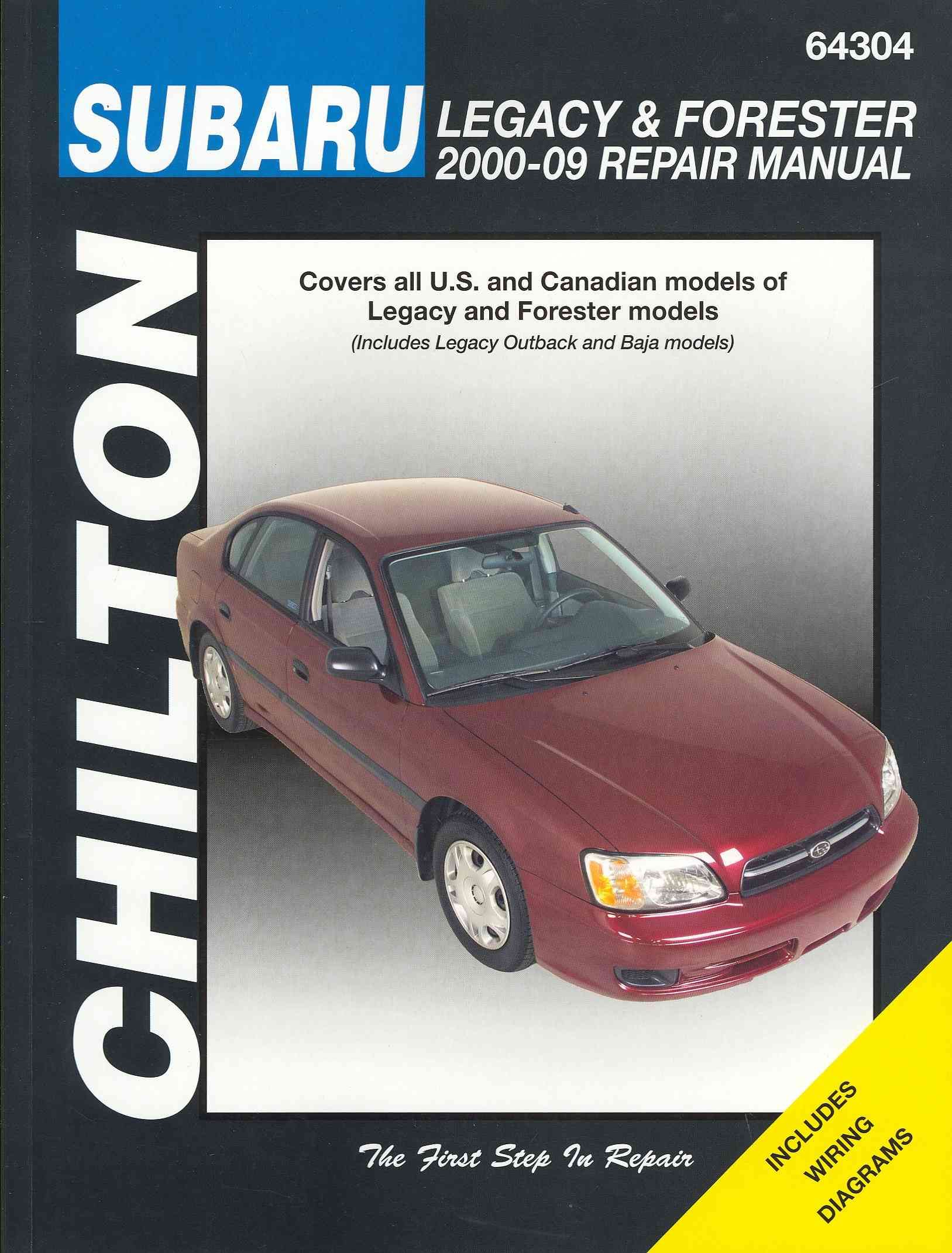 Subaru Legacy (00-09 ) (Chilton) By Haynes Publishing 9781620920220
