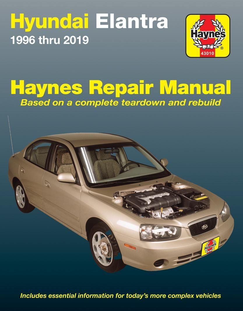 Hyundai Elantra (1996-2019) (USA) By Haynes Publishing 9781620923498