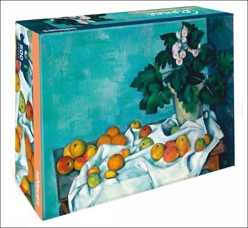 Still Life With Apples by Cezanne 500-Piece Puzzle By Paul Cezanne