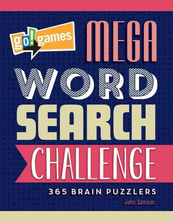 Go!Games Mega Word Search Challenge By John Samson 9781623540821
