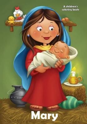 Mary Coloring Book By Agnes De Bezenac 9781623875893 (Paperback)