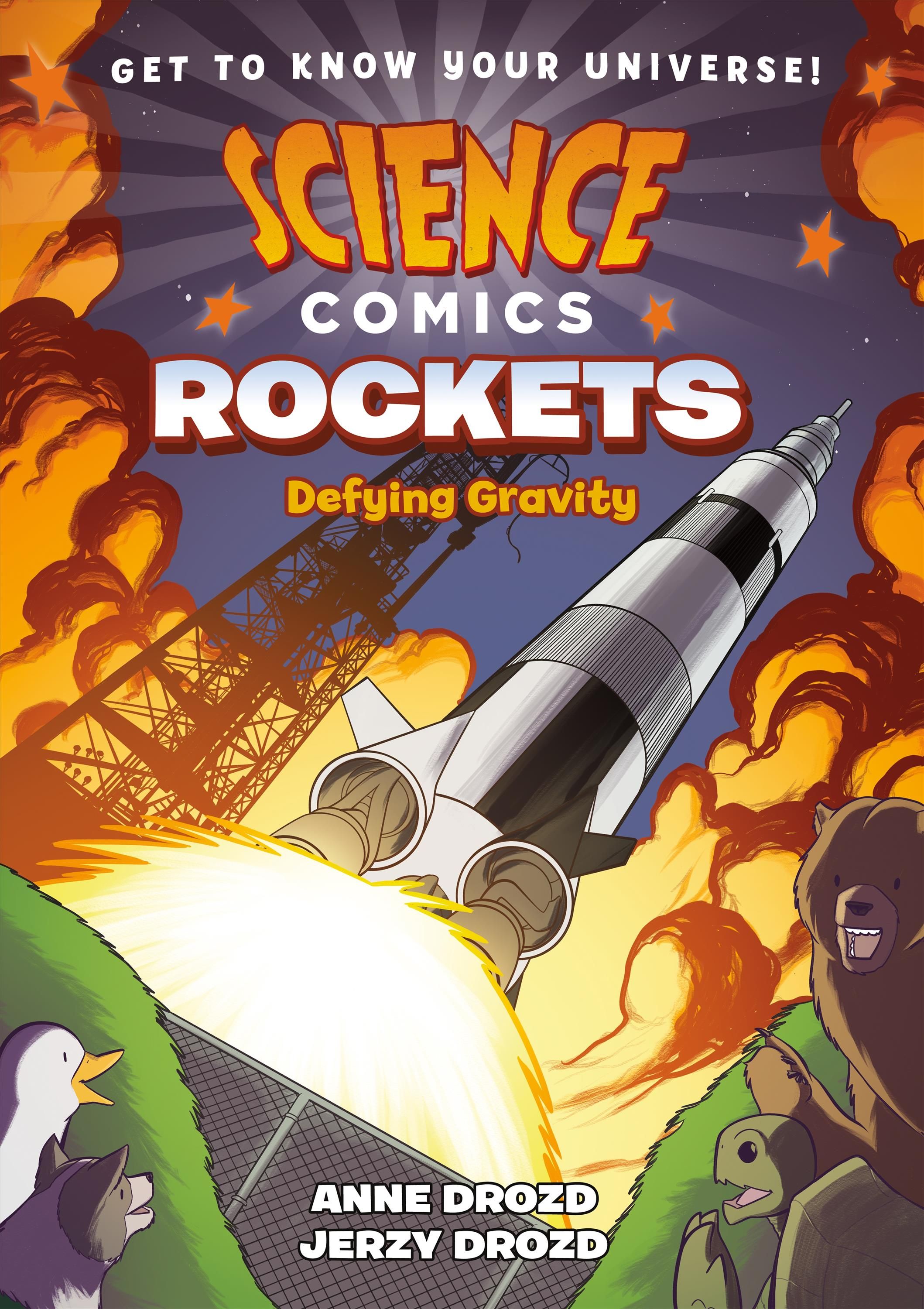 Science Comics: Rockets By Anne Drozd, Jerzy Drozd 9781626728264