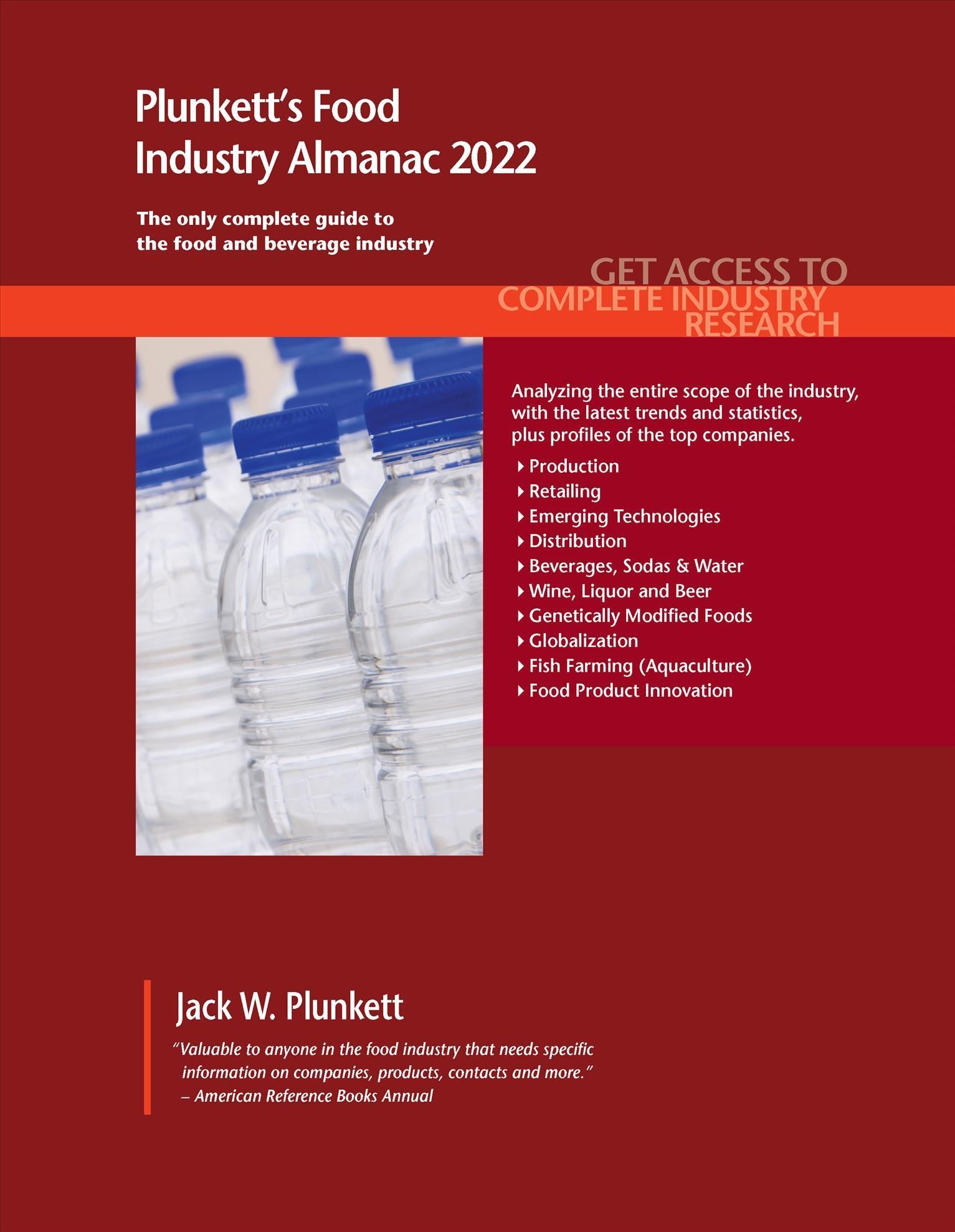 Plunkett's Food Industry Almanac 2022 By Jack W. Plunkett (Paperback)
