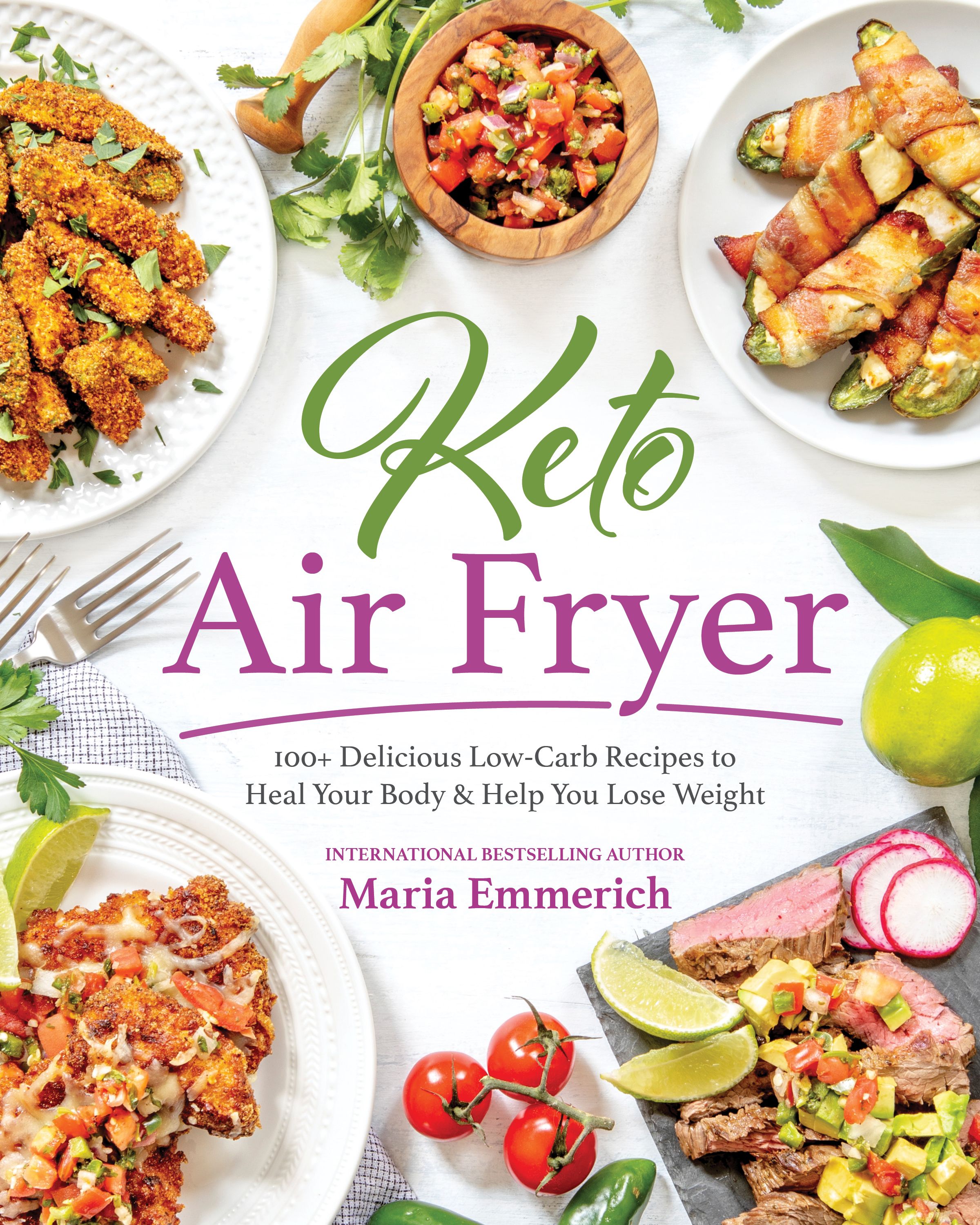 Keto Air Fryer By Maria Emmerich 9781628603910 (Paperback)