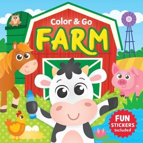 Color & Go: Farm By Kidsbooks Publishing (editor) 9781628858778