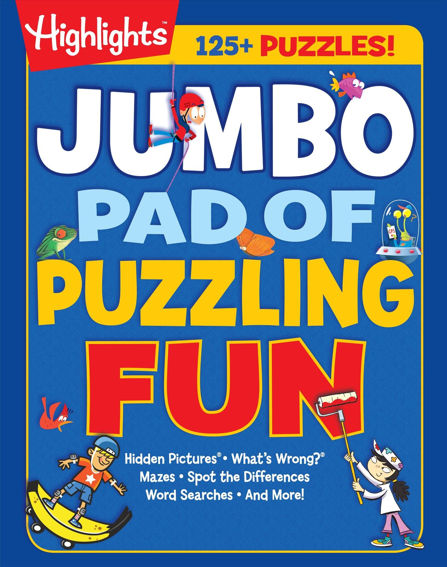Jumbo Pad of Puzzling Fun By Highlights (creator) 9781629796178
