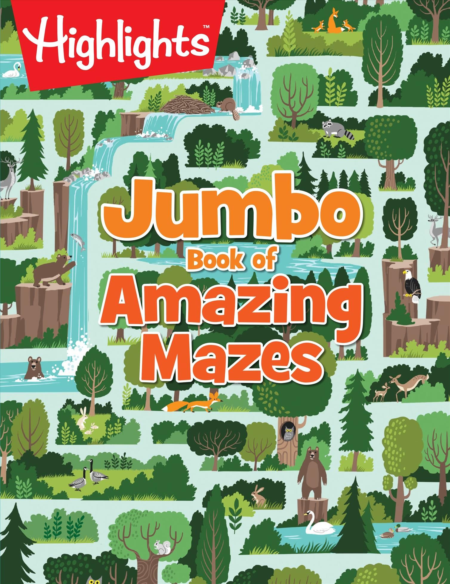 Jumbo Book of Amazing Mazes By Highlights 9781629798844 (Paperback)