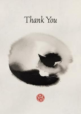 Thank You Cat By Amber Lotus 9781631364563 (Cards)