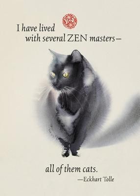 ZEN Master Cat By Amber Lotus 9781631365966 (Cards)