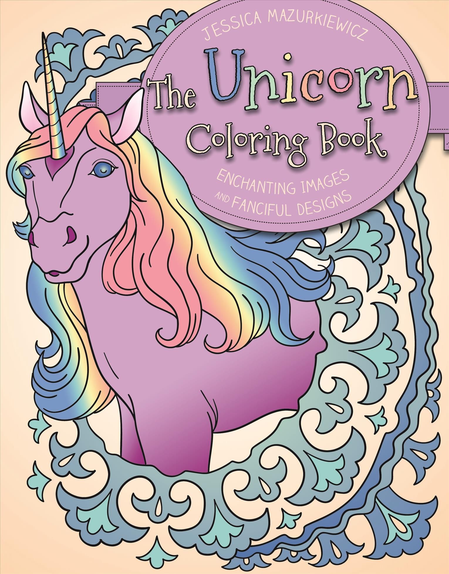 Unicorn Coloring Book By Mazurkiewicz Jessica 9781631583216