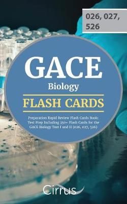 GACE Biology Preparation Rapid Review Flash Cards Book 9781635301731