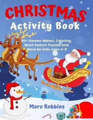 Christmas Activity Book By Robbins 9781635897616 (Paperback)