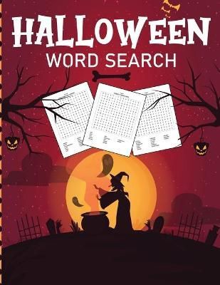 Halloween Word Search: Puzzle Activity Book For Kids and Adults Halloween Gifts