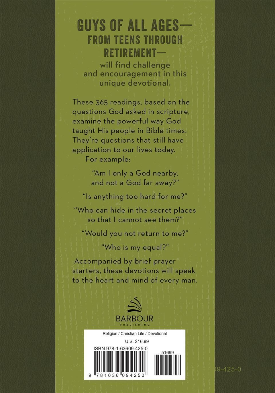Daily Devotions for Guys By Compiled By Barbour Staff 9781636094250