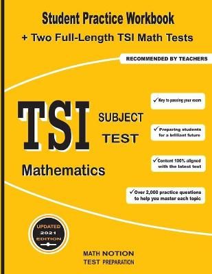 TSI Subject Test Mathematics By Math Notion 9781636200514 (Paperback)