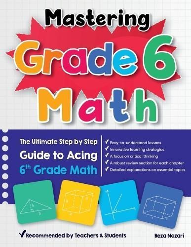 Mastering Grade 6 Math By Nazari 9781637195079 (Paperback)