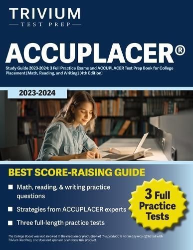 ACCUPLACER Study Guide 2023-2024 By Elissa Simon 9781637982662
