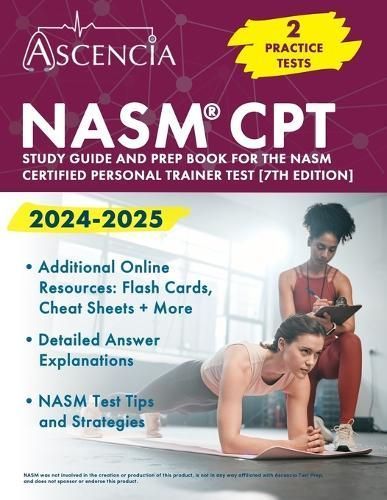 NASM CPT Study Guide 2024-2025 By Downs 9781637986721 (Paperback)