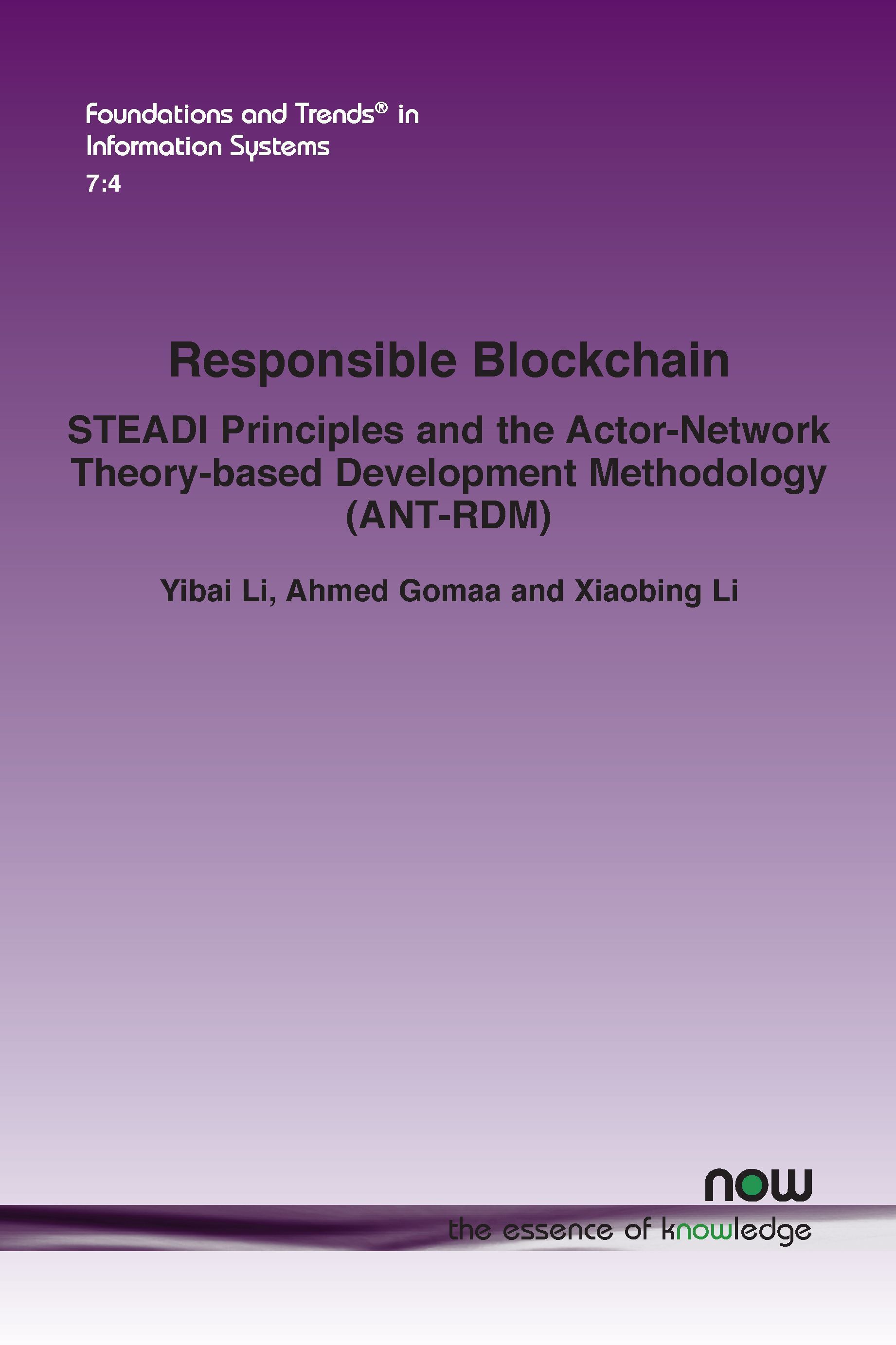 Responsible Blockchain By Yibai Li 9781638283881 (Paperback)