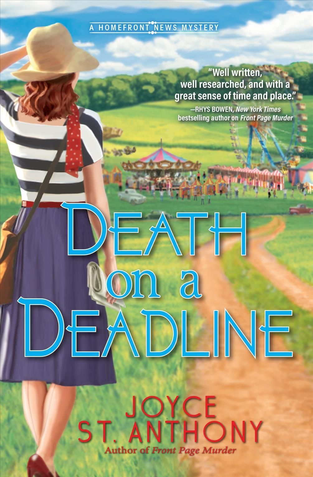 Death on a Deadline By Joyce St. Anthony 9781639101153 (Hardback)
