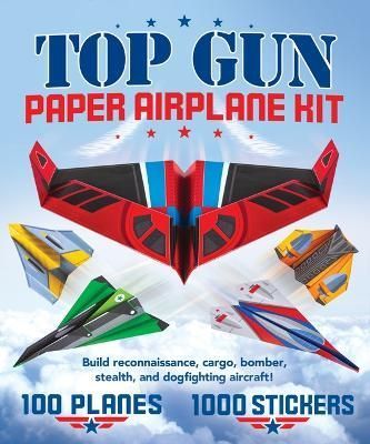 Top Gun Paper Airplane Kit By Publications International Ltd