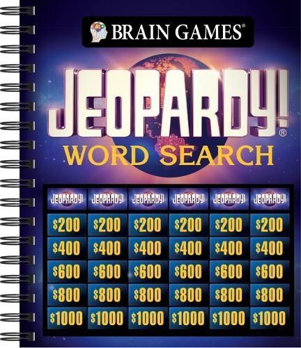 Brain Games - Jeopardy! Word Search 9781639383733 (Spiral bound)