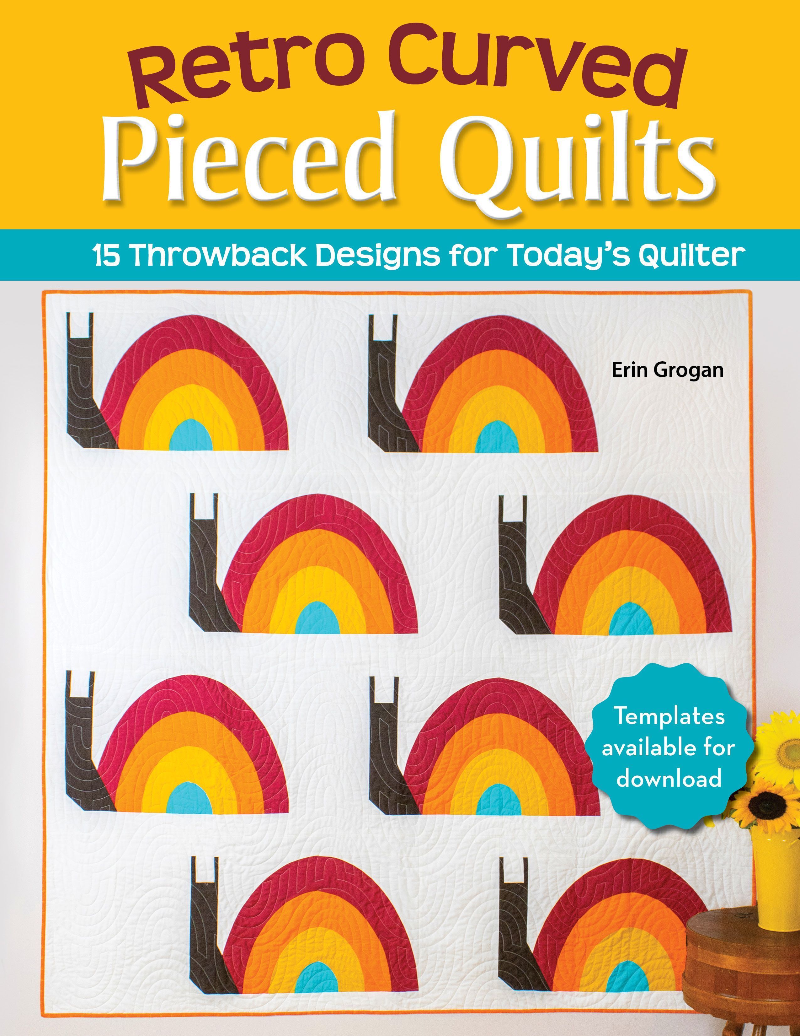 Retro Curved Pieced Quilts By Erin Grogan 9781639810345 (Paperback)