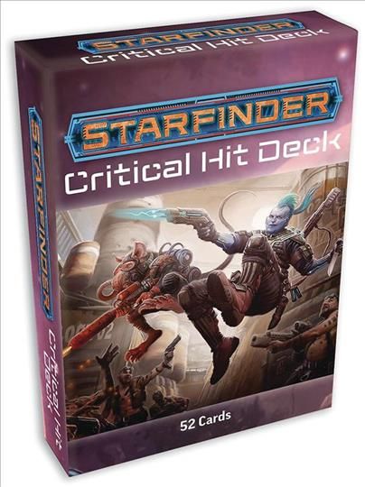 Starfinder Critical Hit Deck By Paizo Staff 9781640780965 (Game)