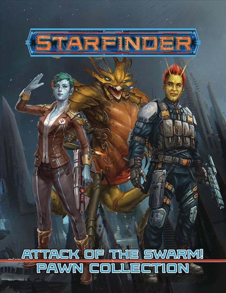 Starfinder Pawns: Attack of the Swarm! Pawn Collection By Paizo Staff