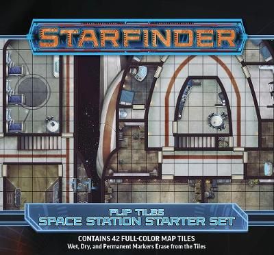 Starfinder Flip-Tiles: Space Station Starter Set By Paizo Staff (Game)