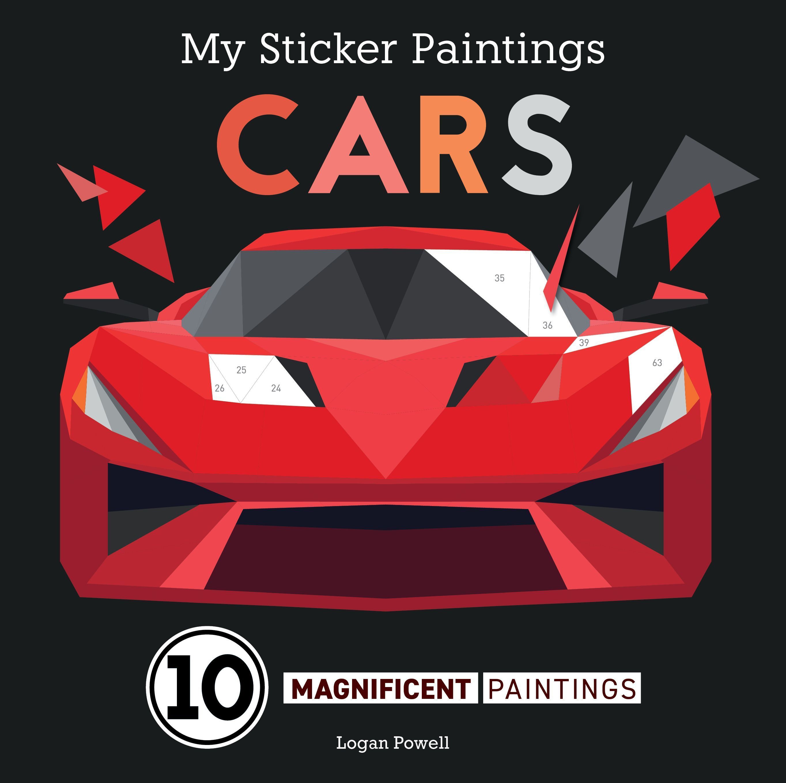 My Sticker Paintings: Cars By Logan Powell 9781641243261 (Paperback)