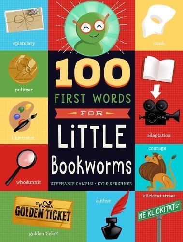 100 First Words for Little Bookworms 9781641708982 (Board book)