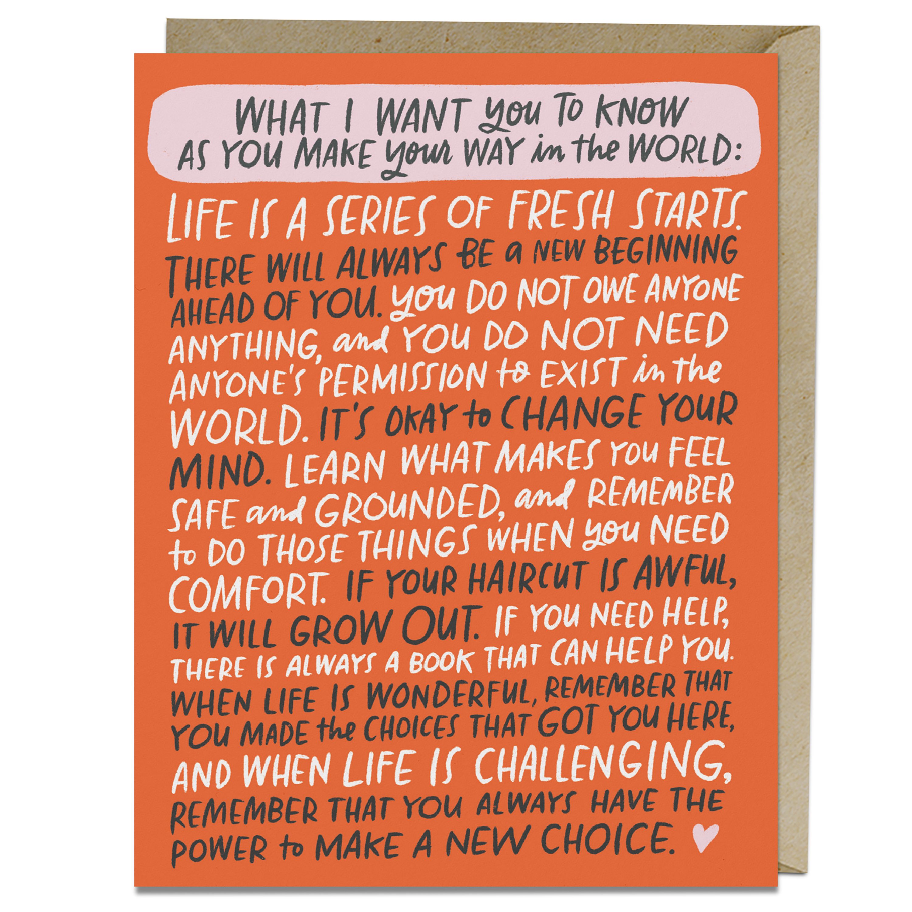 6-Pack Em & Friends Make Your Way in the World Card By Em & Friends ()