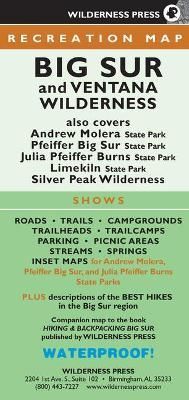 Big Sur and Ventana Wilderness Recreation Map 9781643590370