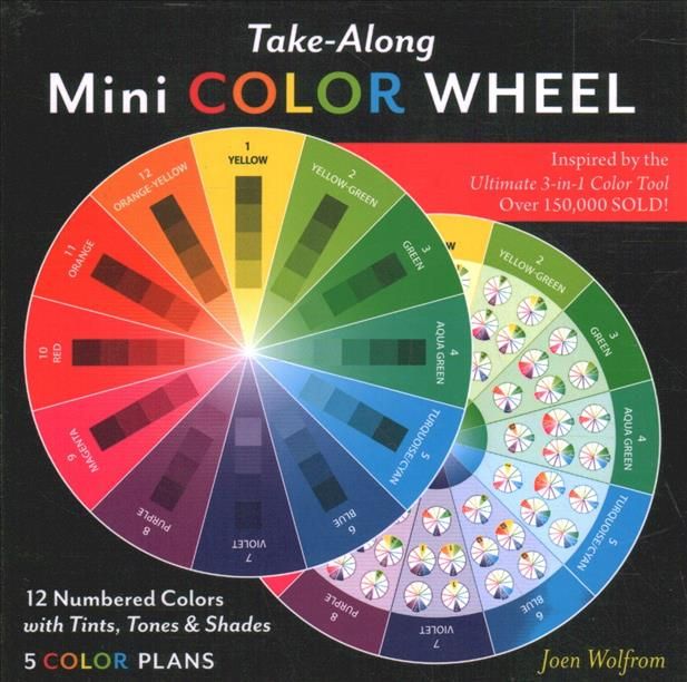 Take-Along Mini Color Wheel By Joen Wolfrom 9781644030615