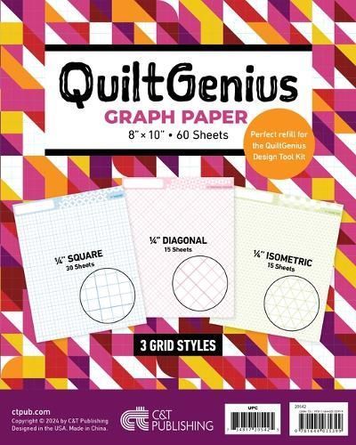 QuiltGenius Graph Paper By C&T Publishing 9781644035399