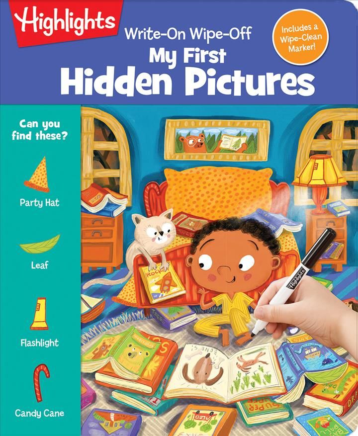 Write-On Wipe-Off My First Hidden Pictures By Highlights (creator)