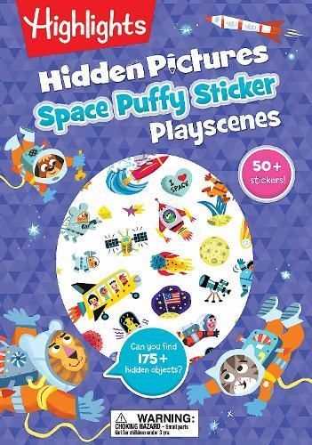 Space Hidden Pictures Puffy Sticker Playscenes By Highlights