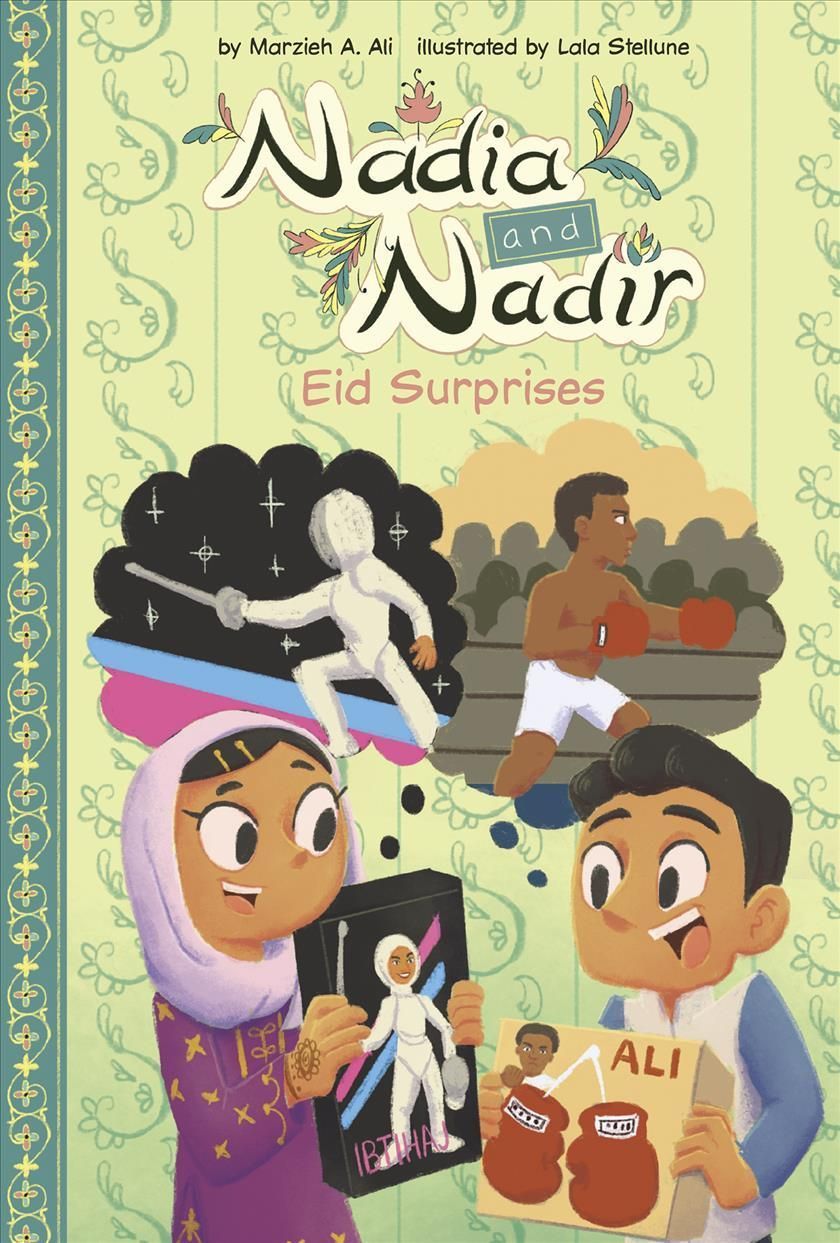Eid Surprises By Marzieh Abbas (author), Lala Stellune (illustrator)