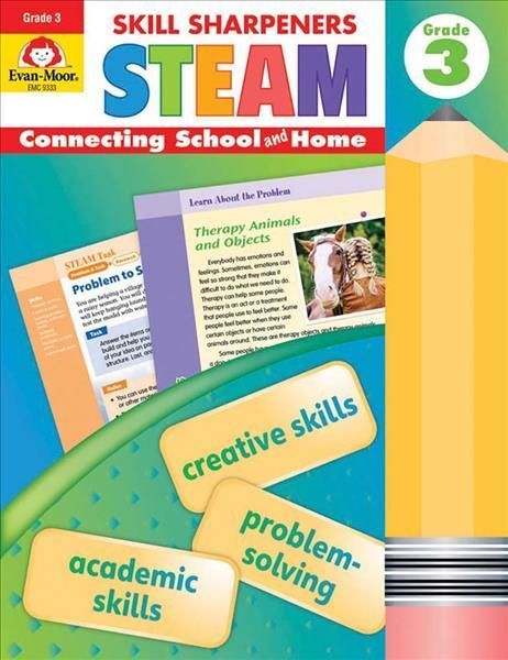 Skill Sharpeners: STEAM, Grade 3 Workbook 9781645140825 (Paperback)