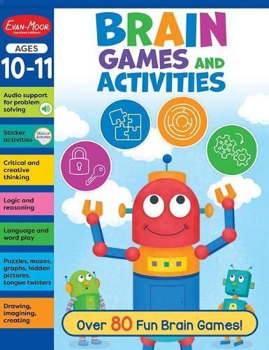 Brain Games and Activities, Age 10 - 11 Workbook 9781645143604