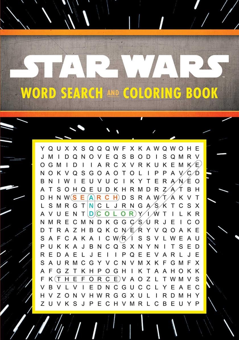 Star Wars: Word Search and Coloring Book 9781645174073 (Paperback)