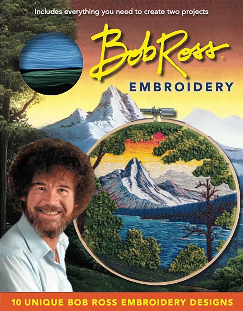 Bob Ross Embroidery By Deborah Wilding 9781645175391 (Paperback)