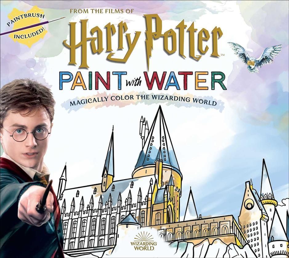 Harry Potter Paint With Water By Editors of Thunder Bay Press