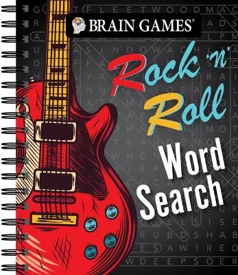 Brain Games - Rock 'N' Roll Word Search 9781645580669 (Spiral bound)