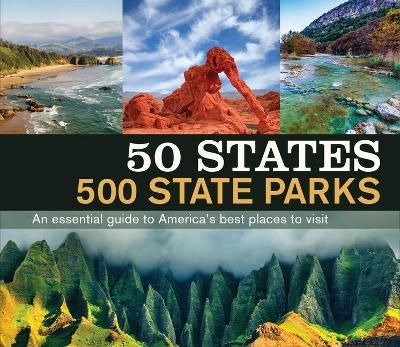 50 States 500 State Parks By Publications International Ltd (Hardback)