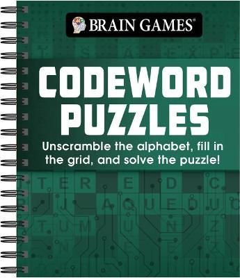 Brain Games - Codeword Puzzle 9781645586234 (Spiral bound)