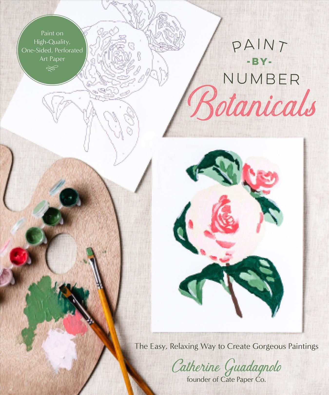 Paint-By-Number Botanicals By Catherine Guadagnolo 9781645676089